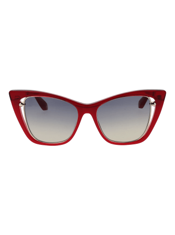 Roberto Cavalli Damen Sonnenbrillen Katzenauge Rot