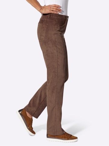 Sieh an! Cord-Hose in schoko