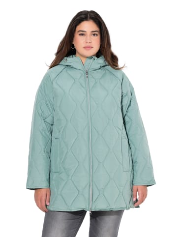 Ulla Popken Steppjacke in mintgrün