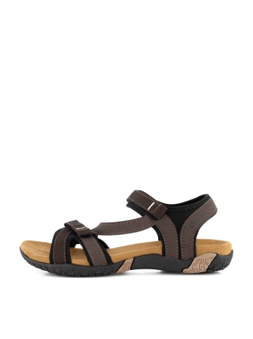 TRAVELIN' Helsem Sandal in Braun