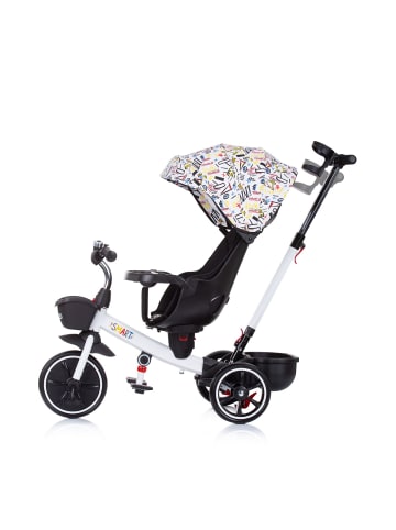 Chipolino Tricycle 4 in 1 Smart Tablett in weiß