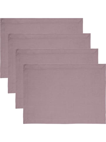 REDBEST Tischset 4er-Pack Tulsa in mauve