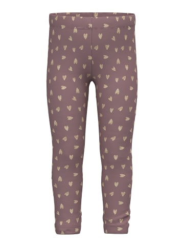 name it Thermoleggings NMFTAVINA SWEAT FLEECE LEGGING BRU in grape shake