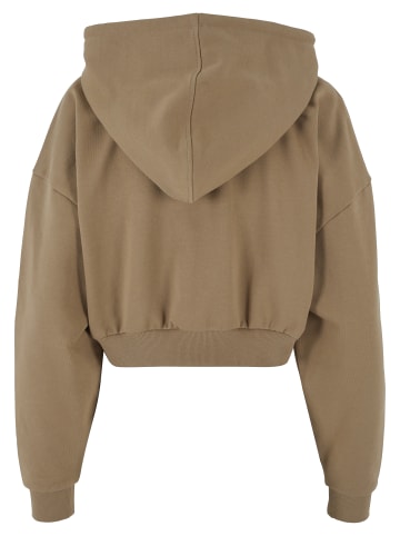Urban Classics Urban Classics Damen Ladies Cropped Heavy Hoody in warmsand