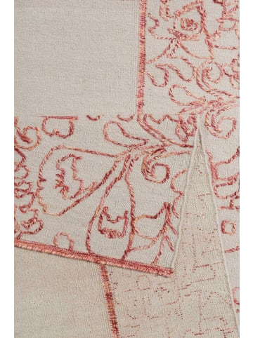 ESPRIT Teppich Kayla Kelim Border in rot