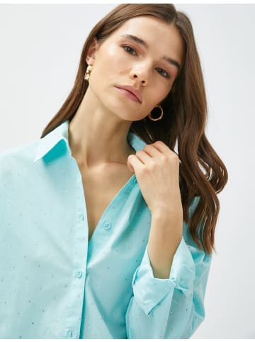 KOTON Shirt in Blau
