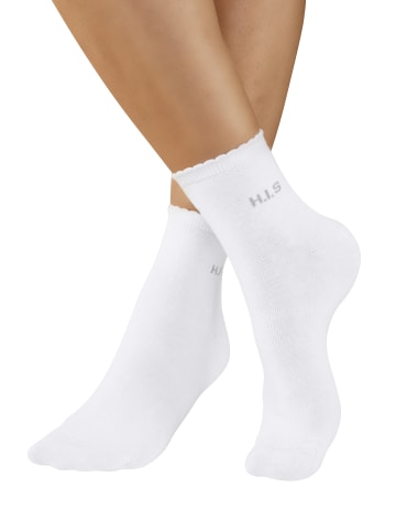 H.I.S Kurzsocken in 7x weiß