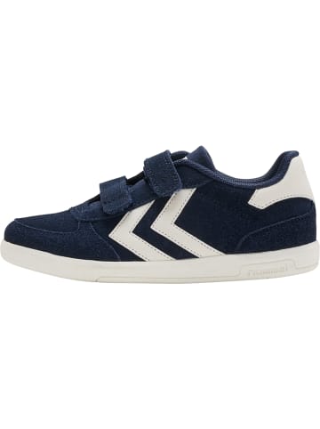 Hummel Klettverschluss Sneaker Victory Suede Kinder in BLACK IRIS