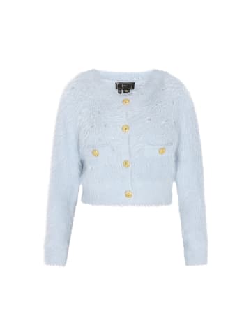 faina Women Cardigan in light blue