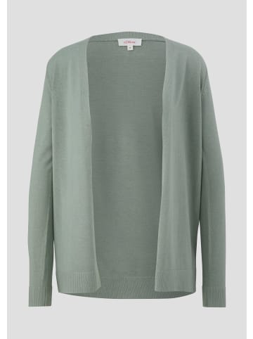 s.Oliver Strickjacke in 7210_salbeigrün