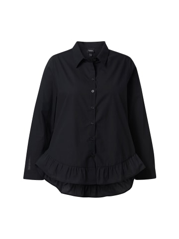Ulla Popken Hemdbluse in schwarz