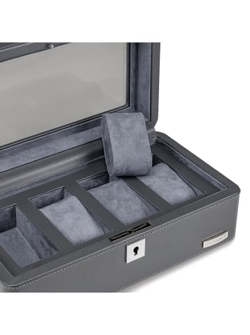 Windrose Schmuckkasten 26.5 cm grau