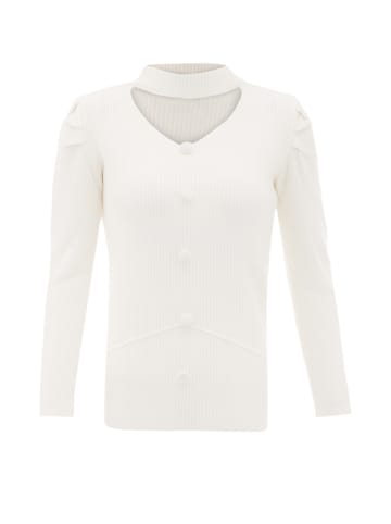 caneva Damen Strickpullover in Weiss