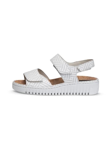 VITAFORM Nubukleder Sandalen in beige