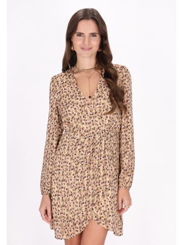 faina Women Dress in beige multicolor