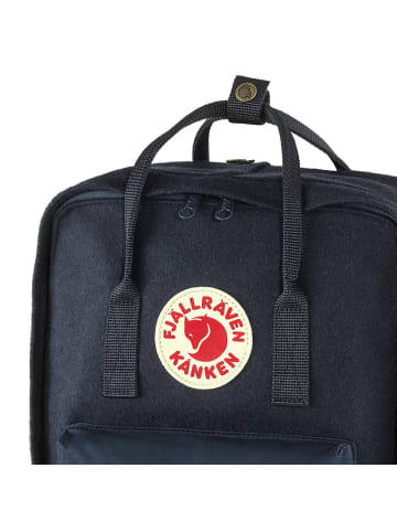 FJÄLLRÄVEN Rucksack Kanken Re-Wool in blau