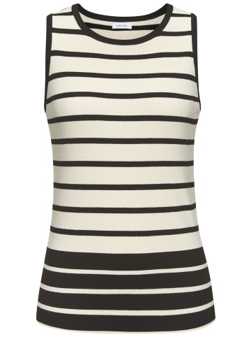 LASCANA Stricktop in beige-schwarz