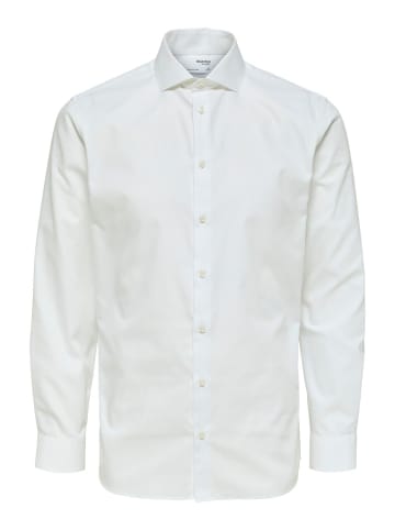 SELECTED HOMME Hemd SLHSLIMETHAN in Weiß