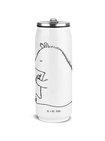 Mr. & Mrs. Panda Getränkedosen Trinkflasche Bär Marienkäfer ohne... in Weiß