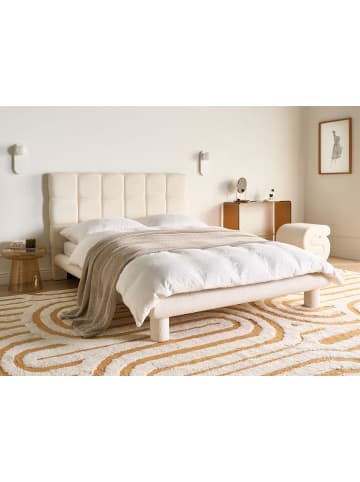 Beliani 2-tlg Doppelbett CRESSAT in Weiß