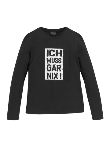 Kidsworld Langarmshirt in schwarz