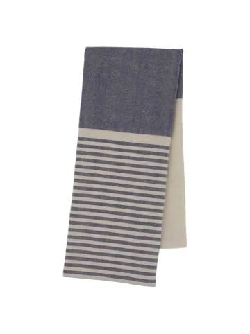 Chic Antique Geschirrtuch AIX Querstreifen Blau Creme