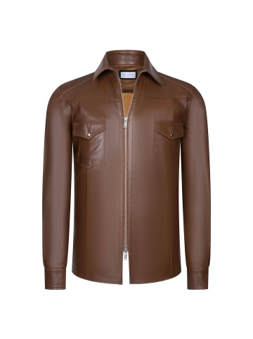 Ron Tomson Lederjacke in BROWN