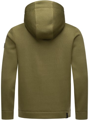 ragwear Kapuzenstrickjacke Fabian in Olive