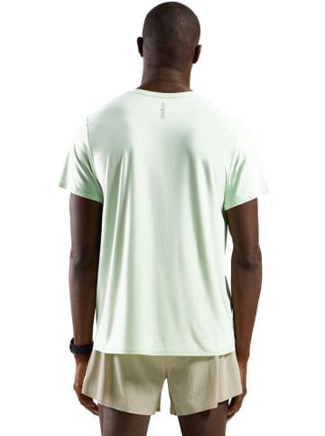 Odlo Sportshirt "T-shirt crew neck Shortslevee ZEROWEIGHT CHILL-TEC" in Beige