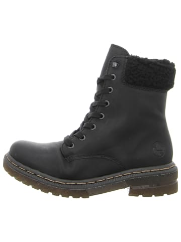 rieker Schnürstiefelette in schwarz