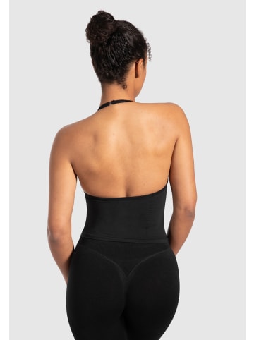 SMILODOX Crop Top Malena in Schwarz