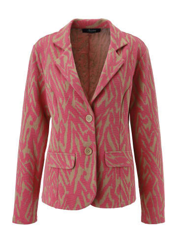 Aniston SELECTED Kurzblazer in beige-koralle