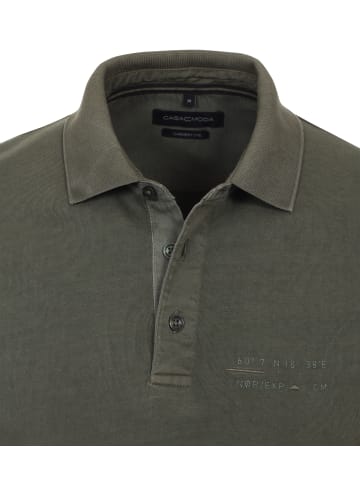 CASAMODA Polo-Shirt in Olive