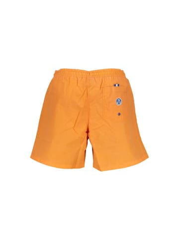 North Sails Orange Polyester Herren Bade Trunk