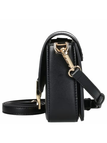 Seidenfelt Nellim - Umhängetasche 18 cm (black/gold) in schwarz gold