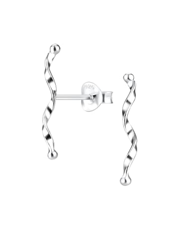 Alexander York Ohrstecker TWISTED in 925 Sterling Silber, 2-tlg.