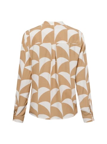 More & More Bluse in beige weiß