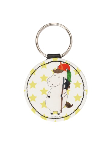 Mr. & Mrs. Panda anhänger schlüssel Einhorn  ohne Spruch in Weiß