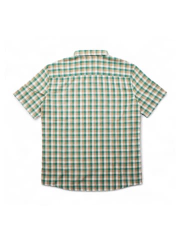 Jack Wolfskin Hemd Napo River Shirt Emerald kurzarm Herren Hemd Outdoor in Grün