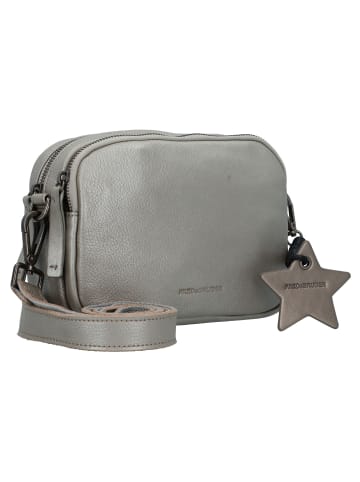 FREDs BRUDER Joy Umhängetasche Leder 20 cm in silver