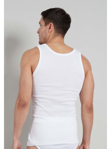 Tom Tailor Tank-Top 4Er Pack Great Falls in weiß-hell-uni