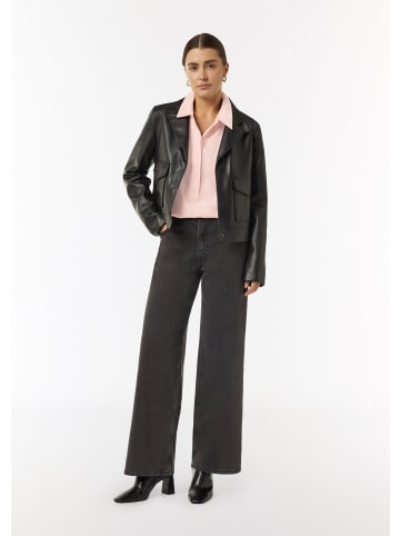 comma Bluse langarm in Pink