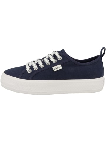 s.Oliver BLACK LABEL Sneaker low 5-23650-20 in dunkelblau