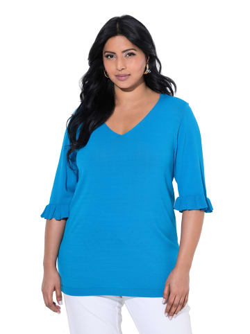 Ulla Popken Pullover in aqua