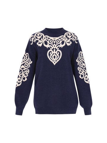 usha FESTIVAL Sweater in navy
