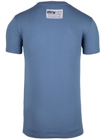 Gorilla Wear Klassisches T-Shirt - Coronet Blau