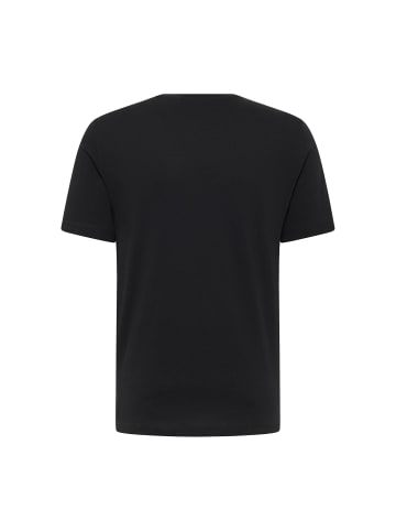 Mustang T-Shirt 1er Pack in Schwarz