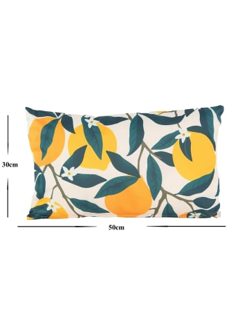 JACK Outdoor Kissen Motiv 30x50cm Zitronentraum