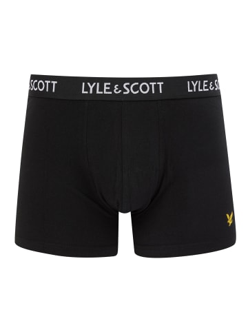 Lyle and Scott Boxershort 10er Pack in Schwarz