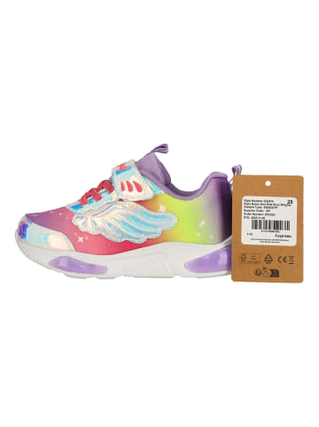 Zigzag Sneaker Hori in 4152 Purple Hebe